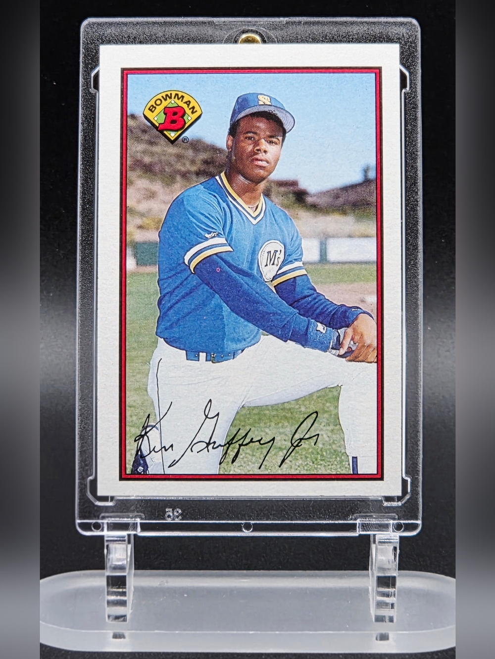 1989 Bowman Ken Griffey Jr. #220 + free bundle of 1989 Bowman stars/veterans